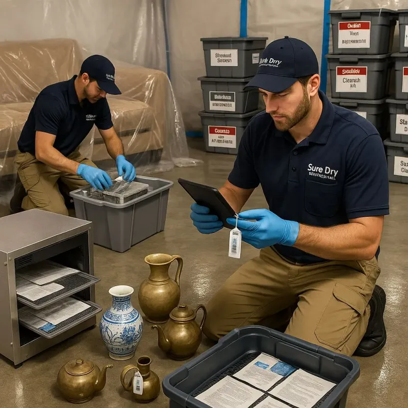 Content Protection and Restoration process in City of Manassas Park, VA